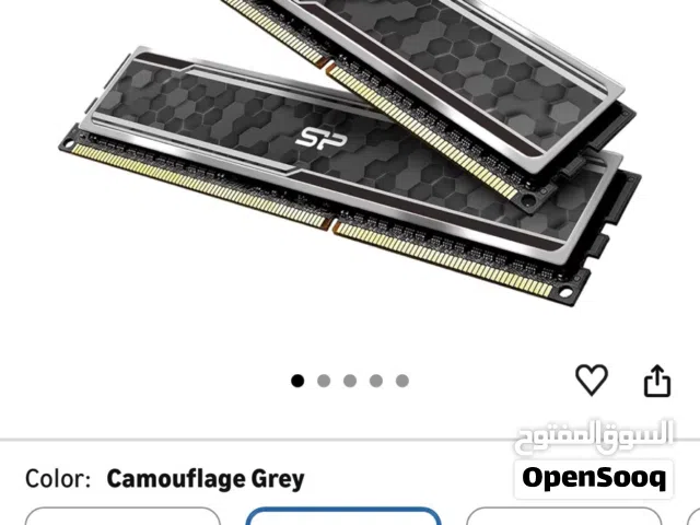 2*16 32GB DDR4 RAM 3200 رام 32 جيجا للبيع متاح اسكندريه اكتوبر قاهره