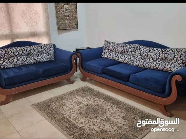 Beautiful Blue 5 Seater Sofa for Sale