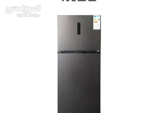 ثلاجة MEC حجم عائلي 512 لتر  كفالة مدى الحياة لون ستانلس ستيل بسعر حرق