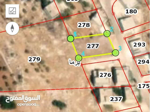 Residential Land for Sale in Jerash Sakib