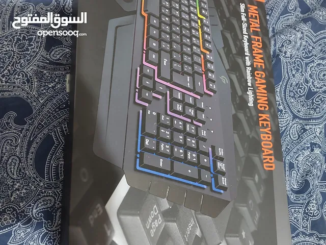 porodo metal frame gaming keyboard