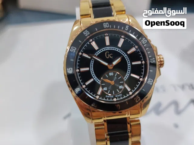 ساعة جي سي سويسري أصلي ستاتي سعر حرررقق