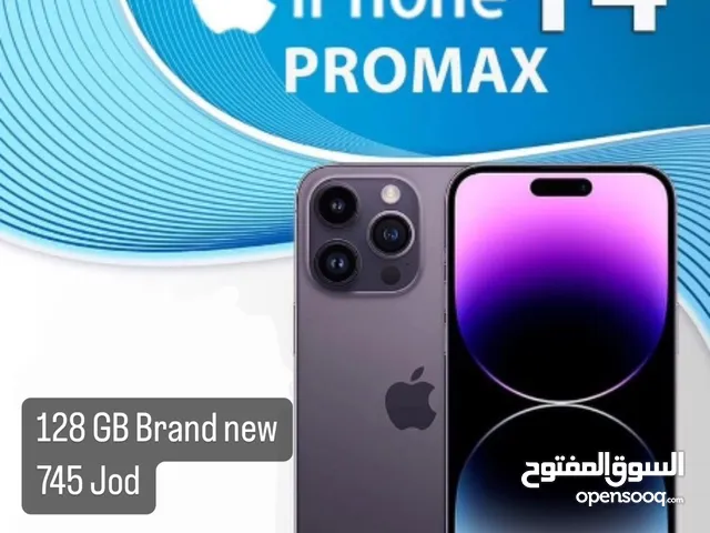 IPHONE 14 Pro Max 128 Gb جديد بالكرتونة