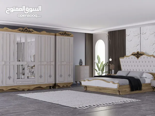 غرفة نوم كانتري ملكي 9 قطع