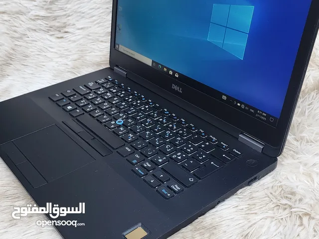 Dell 7470 Processor i7 8gb ram with Ssd FHD Display Backlight keyboard Fingerprint scanner