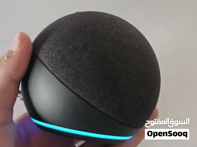 للبيع سماعة أمازون إيكو دوت الذكية (Amazon Echo Dot 5th Gen) الجيل الخامس - بحالة كالجديد مع الكرتون