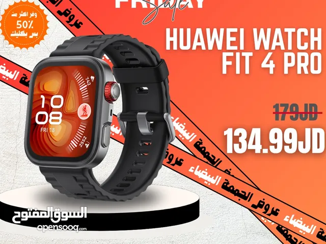 Huawei watch fit 4 PRO بأفضل سعر في المملكة فقط لدى كليك موبايل جديد كفالة الوكيل الرسمي