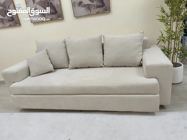 off white, with nano protection waterproof 3 seat