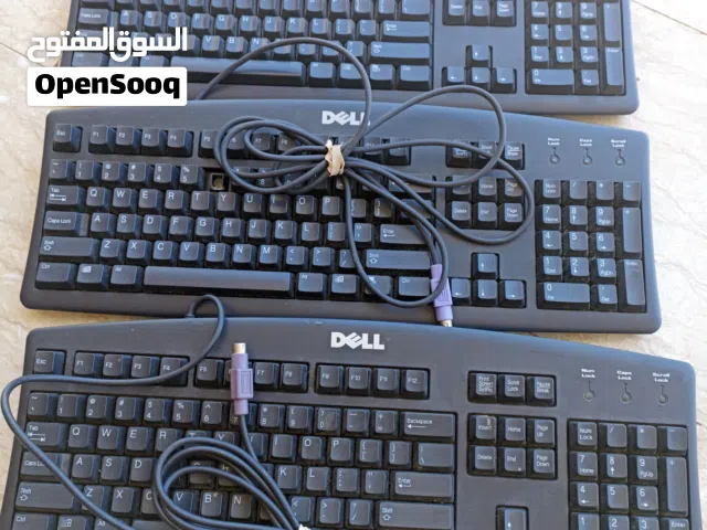 3 كيبوردات نوع Dell اصليات للبيع