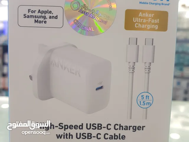 Anker high speed usb-c 20w Charger with cable