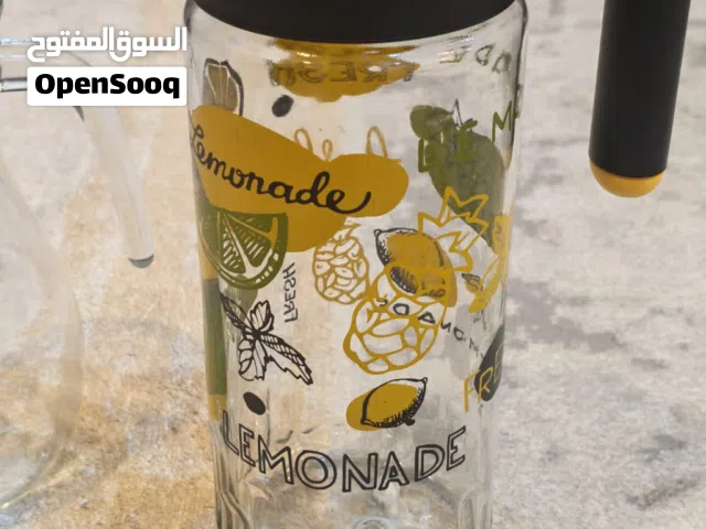 Glass Jugs & Popcorn Jar – 3‐Piece Set