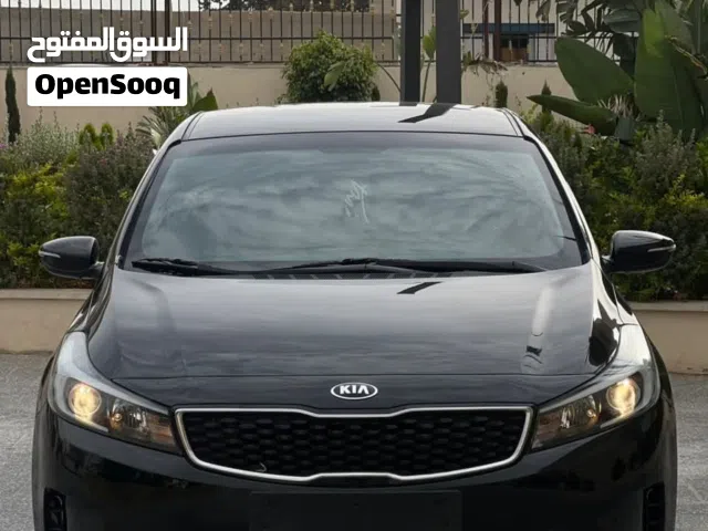 كيا فورتي 2017 جمرك كيف واصله استيراد كوريا ماشيه 127 K  محرك 16 GDl كتينه حديد نص فل بصمة مشاءالله