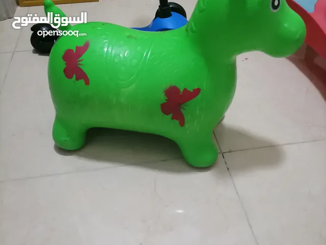 حصان بلاستيكي نطاطي للبيع الاطفال