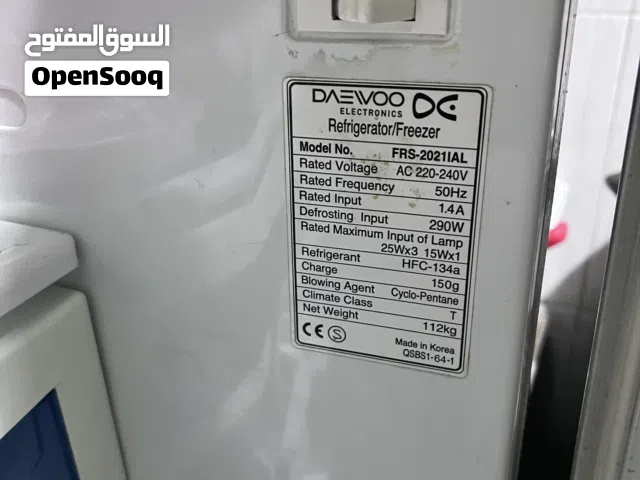 ثلاجة دايو للبيع بحاجة لصيانة