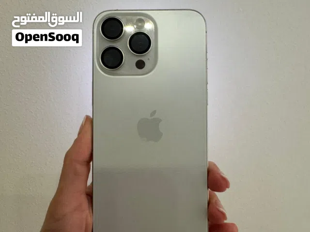 iPhone 15 pro Max 256 GB White Titanium Like New