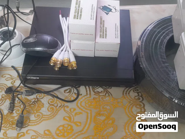 نضام 2m يدعم ذكاء صناعي  داهوا 3 كاميرات ديفئار 100متر سلك دبل نحاس 3 علب مطرية 3 شواحن بدون هردسك