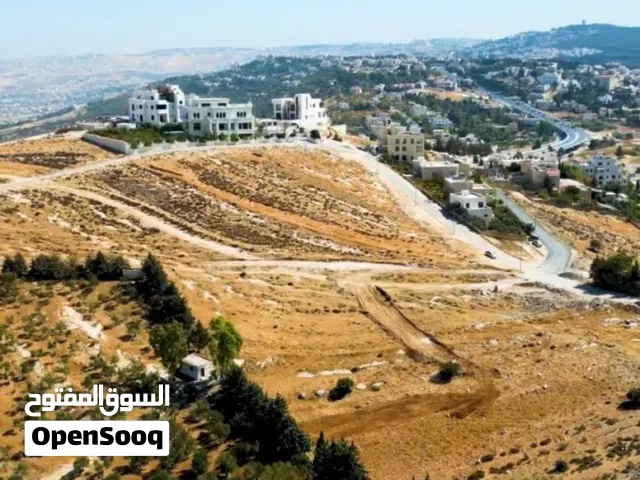 ارض للبيع في منطقه الحمر بالقرب من دوار ام النعاج موقع مميز و اطلالة رائعة
