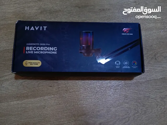 مايك havit مستعمل اقل من شهر نظافه 99%