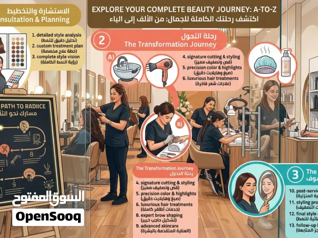مطلوب خبيرات تجميل