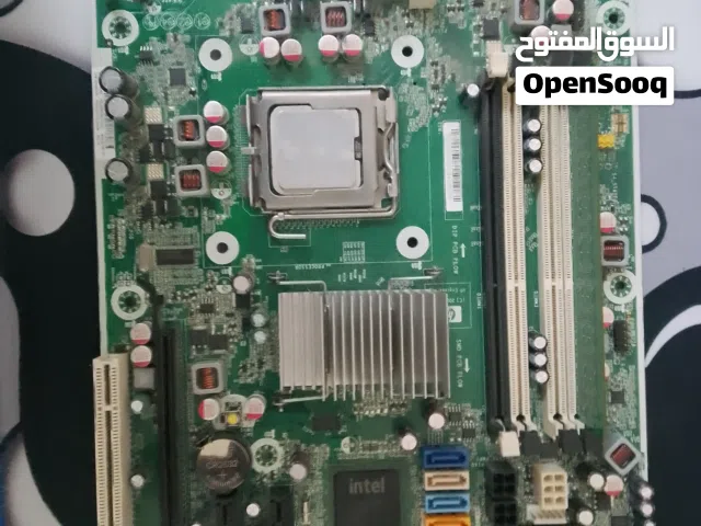 HP motherboard 2gb ddr3+Intel core duo e8400+power supply 320 watt