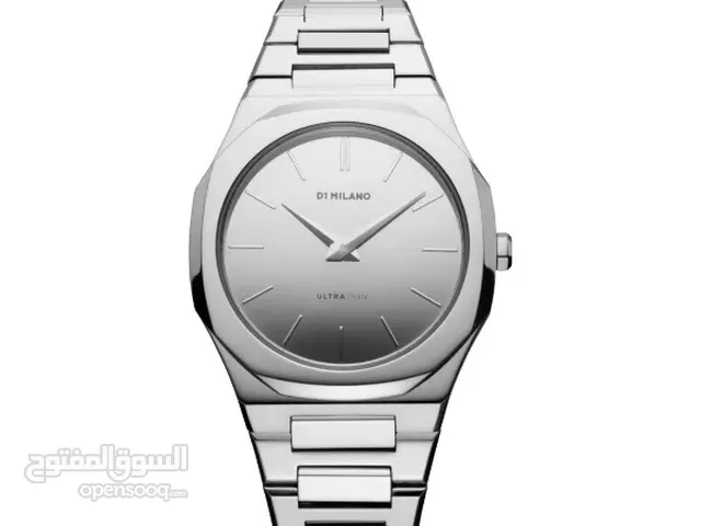 UNISEX ULTRA THIN SILVER 38MM d1 milano WATCH