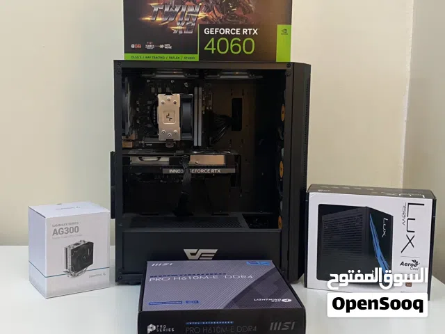 عرض خاص جهاز ألعاب i5 + RTX 4060 + SSD سريع !