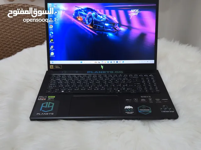 لابتوب جيمينج قوي Acer nitro v15 gaming laptop لابتوب للتصميم و المونتاج powerful laptop