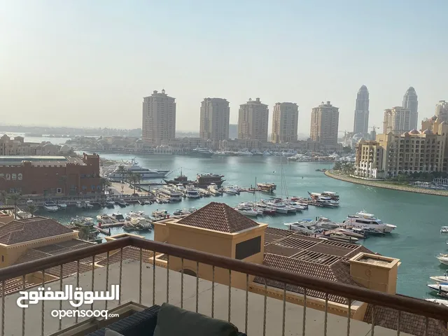 130 m2 1 Bedroom Apartments for Rent in Doha The Pearl-Qatar