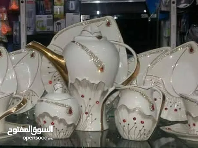 طقم شاي وجاتو 22 قطعه خارج الكرتونه فقط ماركه بنجلاديش