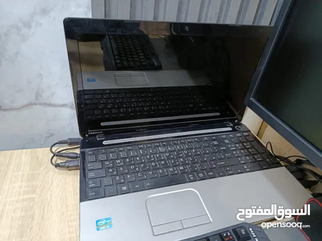 لابتوب توشيبا i5 جيل رابع اقرة الوضف بسعر رخيص جداً