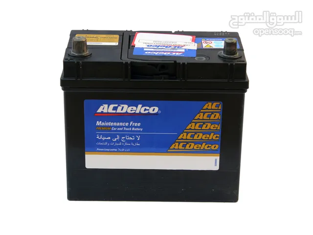 بطارية ACDelco 45 أمبير - شبه جديدة استعمال شهر فقط ، لسا كفالتها معها لسنه (20 دينار)