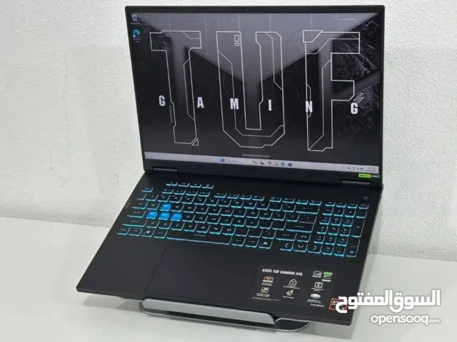 Asus TUF A16 – قوة وأداء استثناء جديد متبرشم بضمان سنه   المواصفات: Asus TUF A16