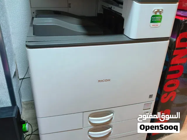 Reco mp C5504 ex  طابعة ريكو ملونة