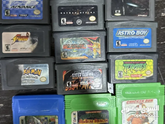 ألعاب Gmae Boy Advance (GBA) cartridge