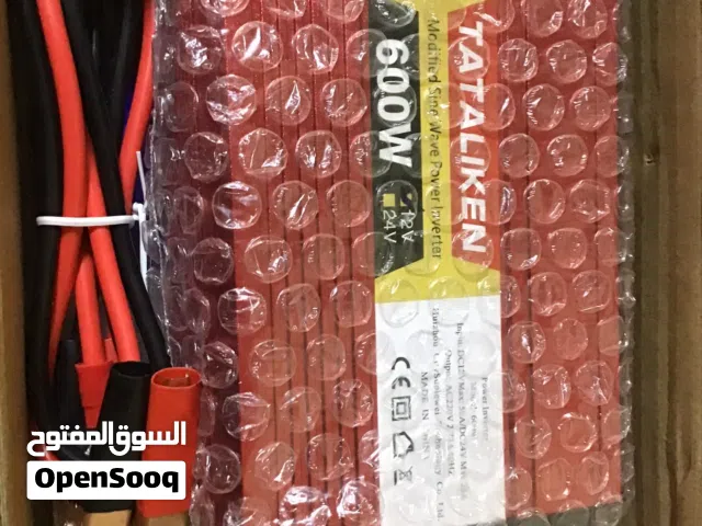 محول كهرباء سيارة 600 واط (TATALKEN) - جديد بكرتونته لم يُستخدم.