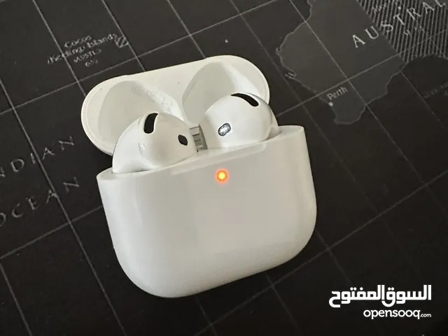 Apple AirPods 4 latest 2 months used with box brand new condition without (ANC)