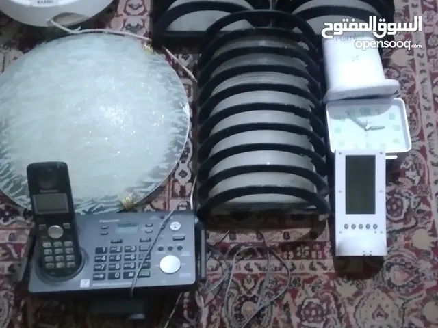 4 اضواء 2 منبه وتلفون وشفاط 20 في 20 حاله ممتاذه