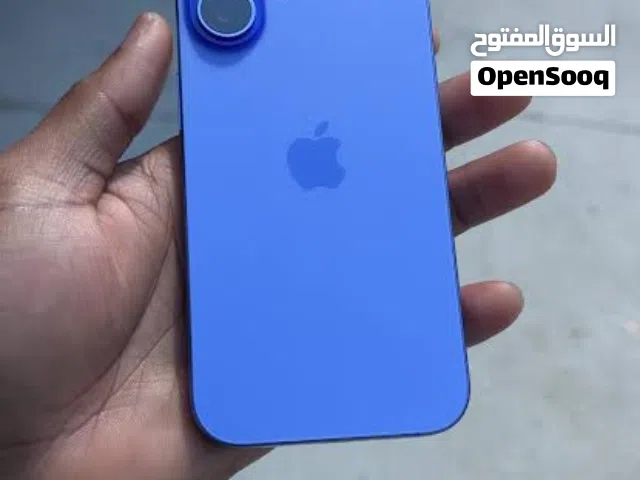 ايفون 16 عادي ذاكرة 512 لون ازرق بطارية 88% بحال الوكاله بدون اي خدش