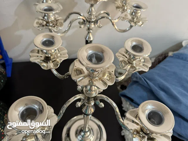 2 شمعدان ثقيل