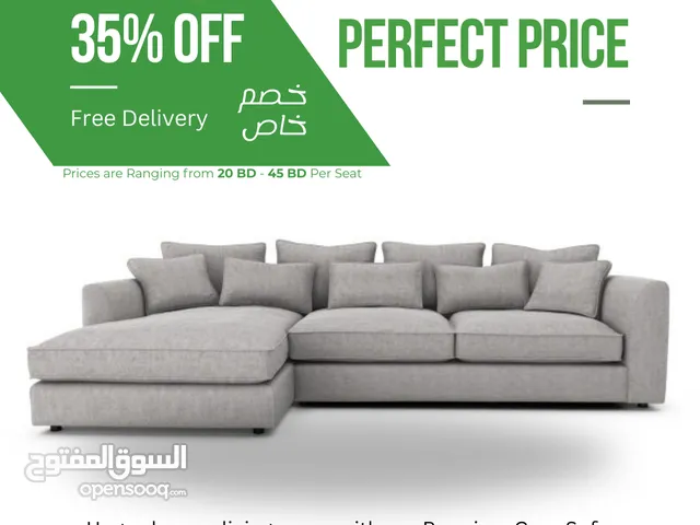 Comfortable Seating Premium Sofa Modern Shape Affordable - Durable & Reasonable