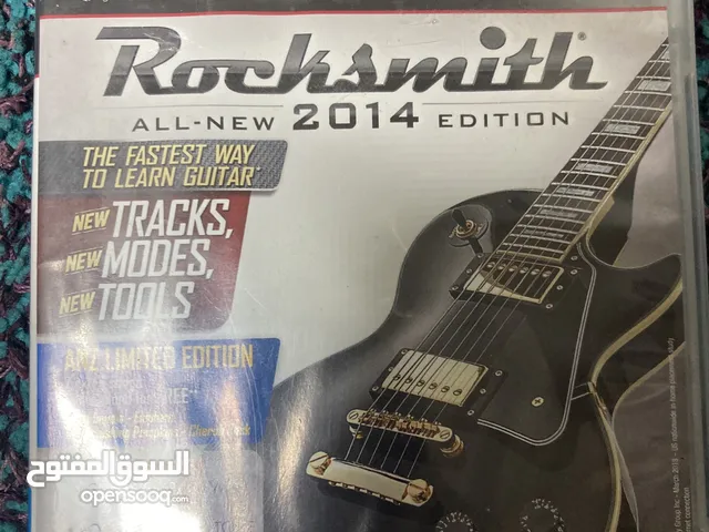 سي دي لعبة rocksmith 2014 edition للبيع بحاله جيده جداً ps3