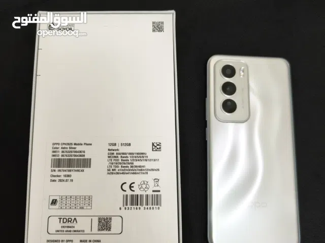 Oppo reno 12 5G 512 GB 12G RAM