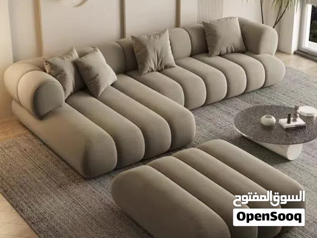 طقم كنب بتصميم عصري جداً – Perfect for Modern Homes  Soft, Clean & Low Price