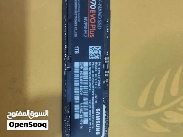 سامسونج nvme 970 Evo plus استعمال بسيط