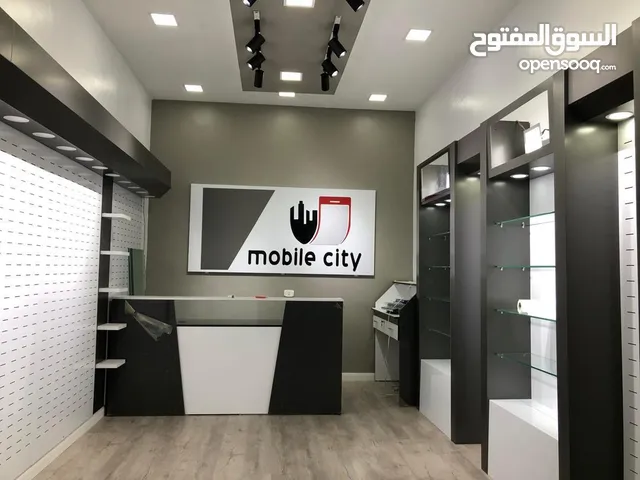 ديكور محل نقالات للبيع