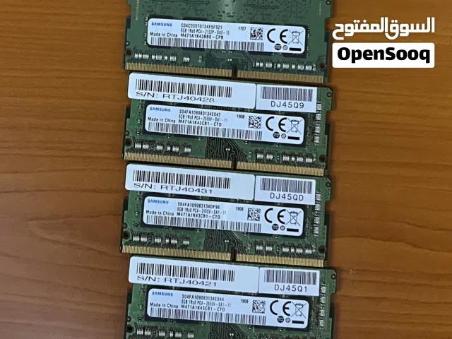 Samsung 8GB PC4 2666v  Total memory 8GBx6  Total memory 48GB