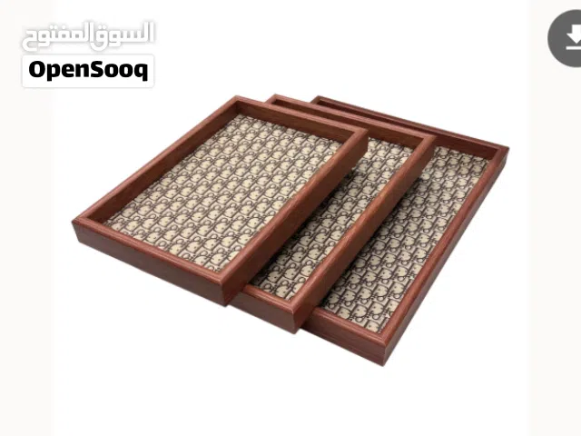 طقم صواني تقديم 3 قطع