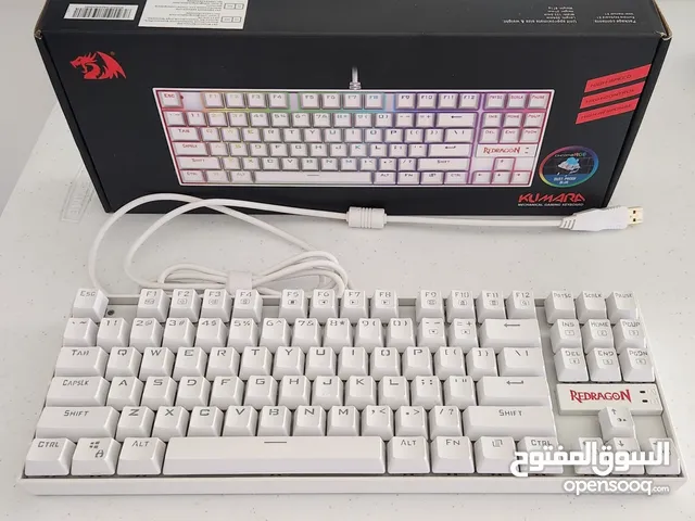 redragon k552 kumara blue swich غير مستعمل نظيف!