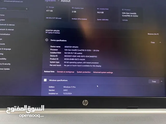 Windows HP for sale in Zarqa