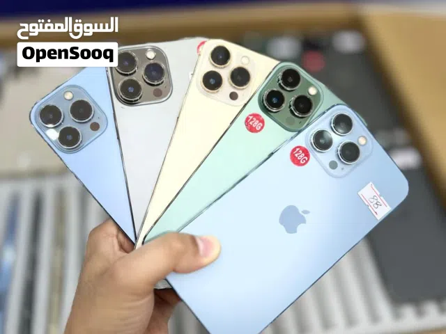 Iphone 13 pro max 128 Gb  ايفون 13 برو ماكس 128 جيجا الاجهزة بحال الوكاله كفاله +شاحن+كفر ولزقه غير